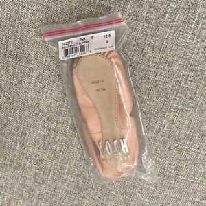 Bloch size 12.5 classic leather ballet shoes (s0227g) NWOT